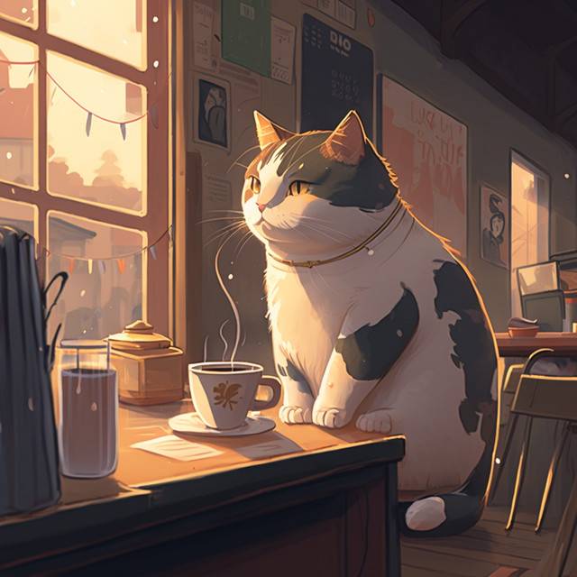 Lofi Cats Cafe