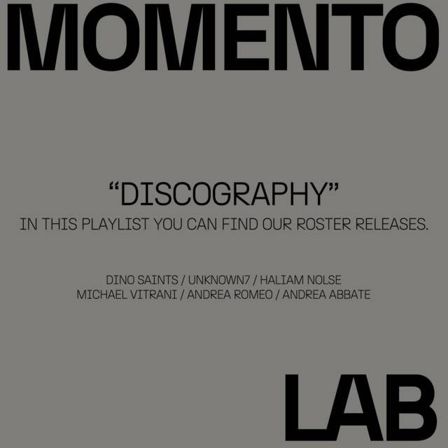 MOMENTO LAB - Discography 