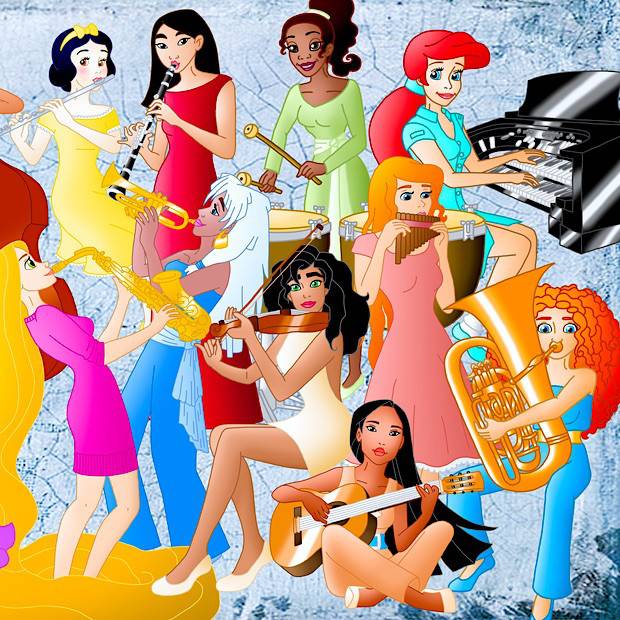Disney Princesses Orchestra 👸🏽 Instrumental & Orchestral Music for Children & Adults