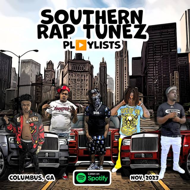 Southern Rap Tunez: Pl▶️ylists (Columbus, GA) (Nov. 2023)