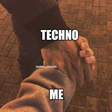 Techno is love ❤️‍🔥