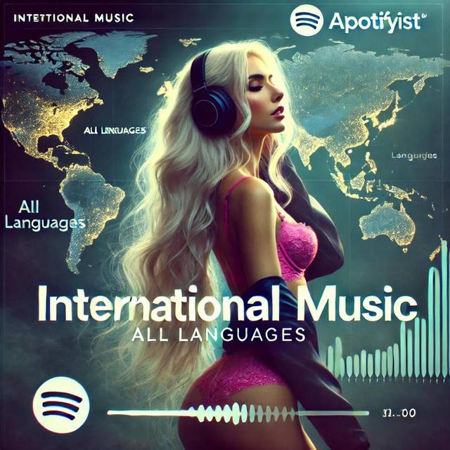 🌎  International Music  : Hip-Hop,Rap,Pop,Latin,R&B,EDM,Reggaeton,Pop,Lo-fi,Synthwave,House,Techno