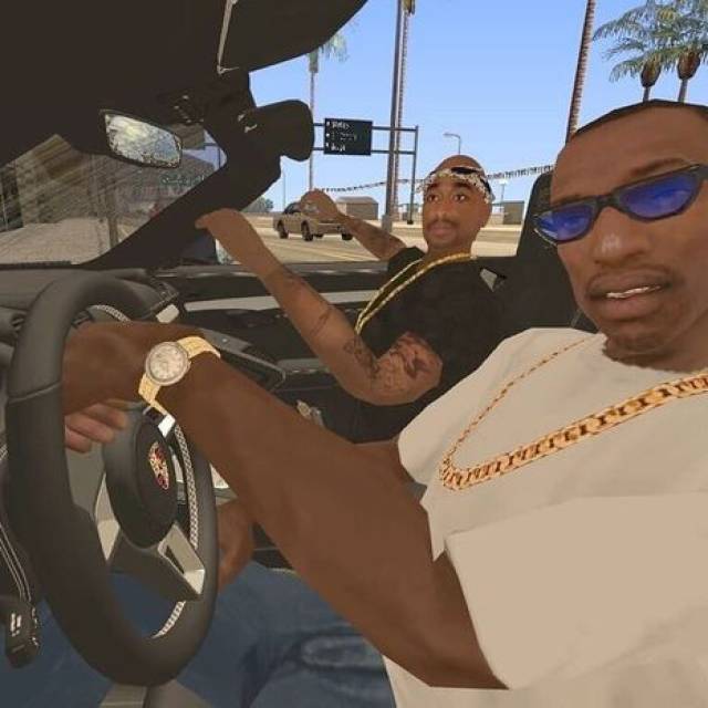 Straight out of Grove street